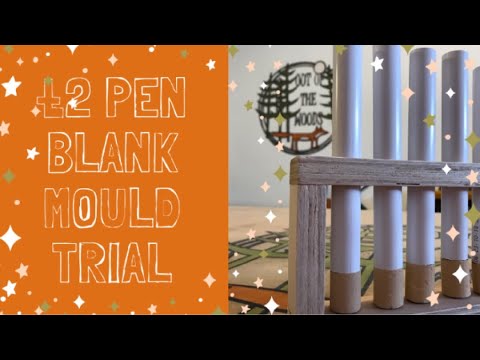 How to make a diy pen blank resin mould for £2