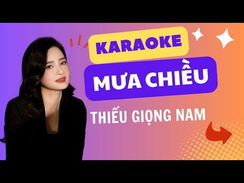 Karaoke Mưa Chiều Thiếu Giọng Nam Song Ca với Linh Lan