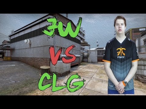 CS:GO POV fnatic JW vs CLG (29/17) cache @ ESEA Invite Season 18