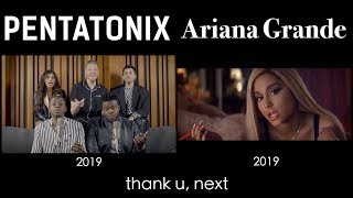 Evolution of Ariana Grande Side by Side