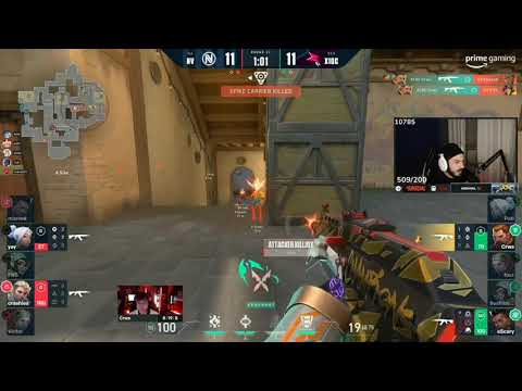 Tarik reacts to X10 Crws Insane kills that saves them || Team envy vs X10 Crits