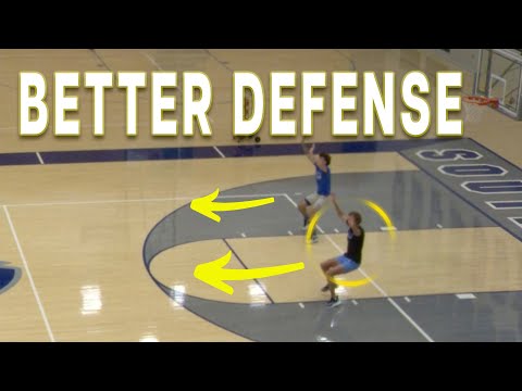 Basketball Defensive Drill - "VEGAS CLOSEOUTS" (Conditioning and Defense) thumbnail