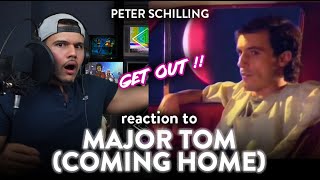 Peter Schilling Reaction Major Tom (Coming Home) (SCI-FI SYNTHS!) | Dereck Reacts