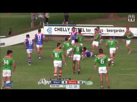 Real NRL Rnd 1 - Kurri v Wests Highlights
