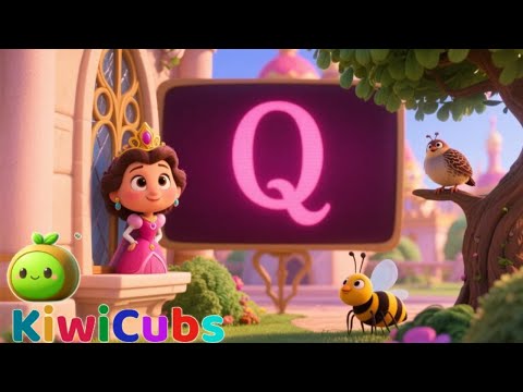 ABC Fun with Letter Q | ‪@KiwiCubs Nursery Rhymes | Kids Songs