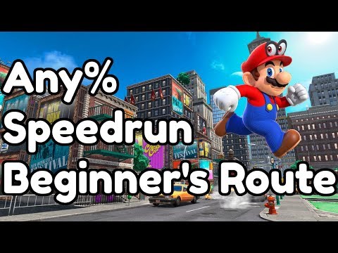 Super Mario Odyssey Speedrun - Beginner's Route (1:06:57)