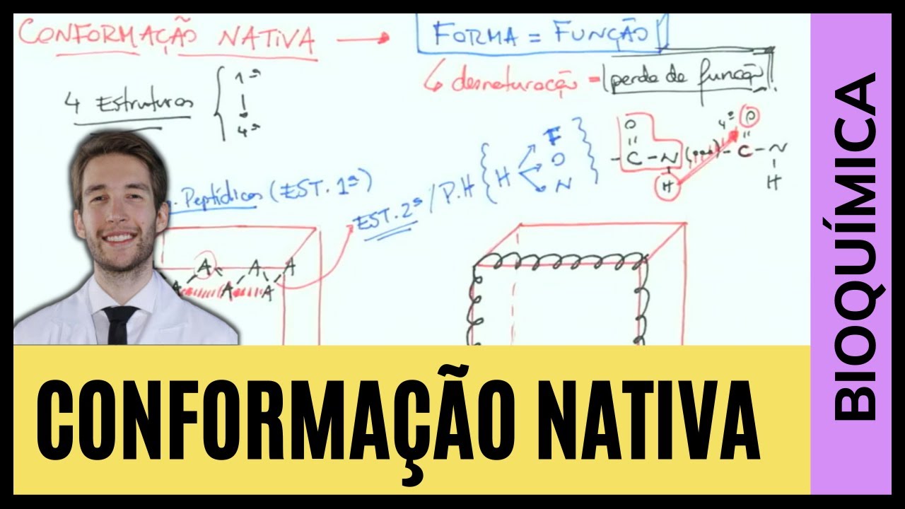 CONFORMAÇÃO NATIVA - MELHOR AULA PROTEÍNAS