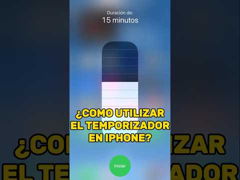 Cómo configurar un temporizador rápidamente en tu iPhone