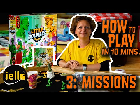 Little Soldiers - Mission Book - How to Play