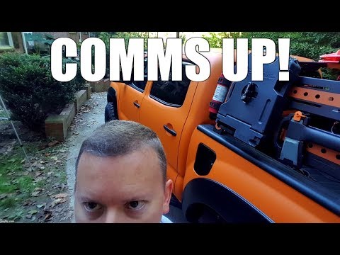 Installing a Uniden PRO520XL CB in the Tacoma