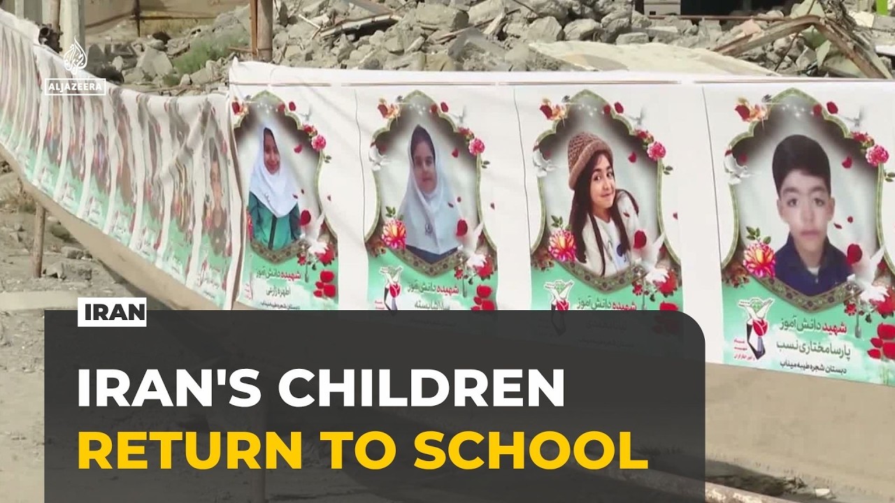 Iran schools reopen after war as damaged classrooms and trauma weigh on students