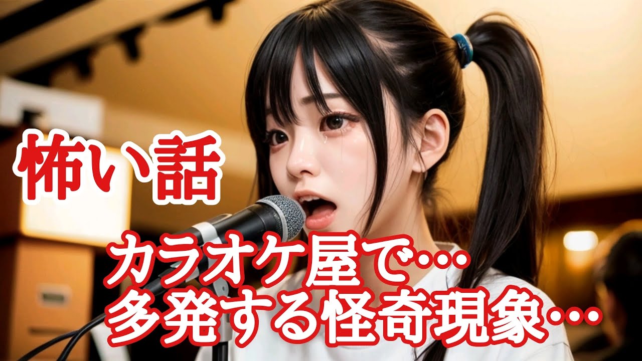 【怪談朗読】友達と楽しくカラオケの予定が…入った部屋がヤバい部屋…みんなが恐怖したカラオケ店…