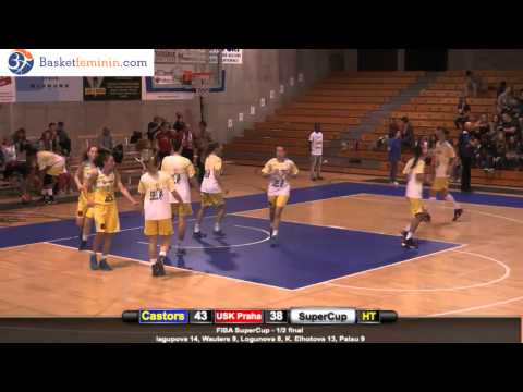FIBA Super Cup Women 2015 - Mithra Castors Braine - ZVKK US Praha