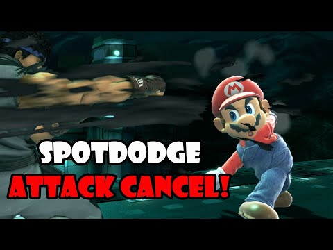 Spotdodge Attack Cancel! - Smash Ultimate Tech