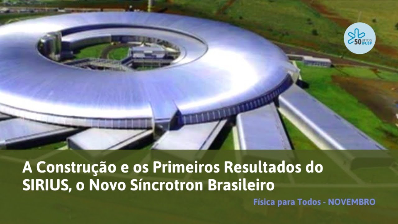 A Construção e os Primeiros Resultados do SIRIUS, o novo Síncrotron Brasileiro