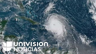 Nuevas imágenes satelitales muestran el paso de María cerca de República Dominicana