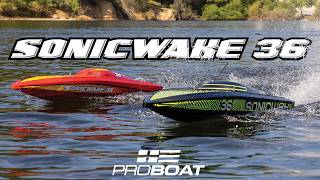 Proboat Sonicwake V3 36" RTR černá