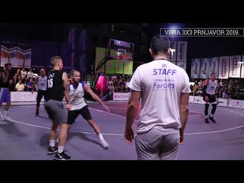 Vivia 3x3 Prnjavor 2019: G UNIT (MNE) - 3X3 PRNJAVOR (BIH)  21:13 (Pool H)