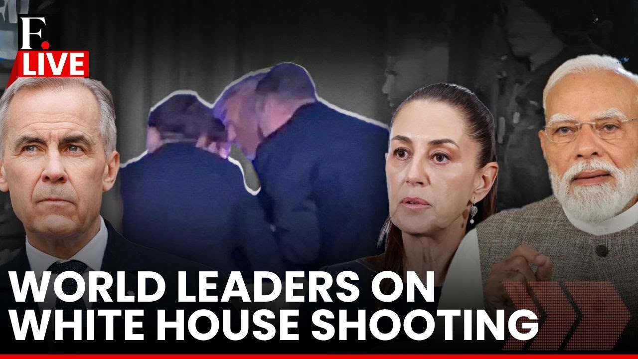 LIVE: PM Modi, Takaichi Among Other World Leaders React to White House Dinner Shooting | N18G