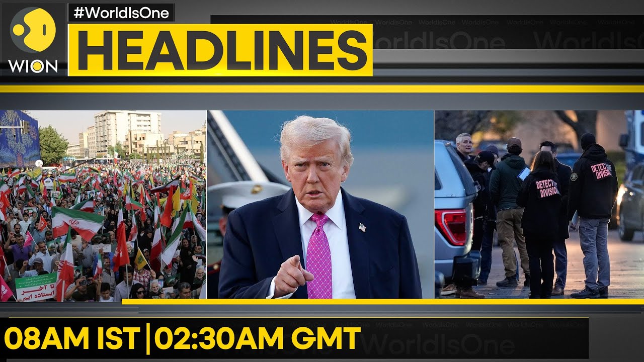 Iran Unrest: Protests Sweep Iran Amid Internet Blackout | WION HEADLINES