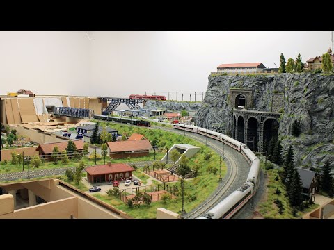 H0 Modelleisenbahn I Zugfahrten April 2022 I 1:87