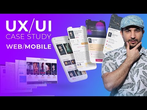 User Experience / Interface Design Case Study – Learn Adobe XD – UX/ UI Animation – Web / Mobile