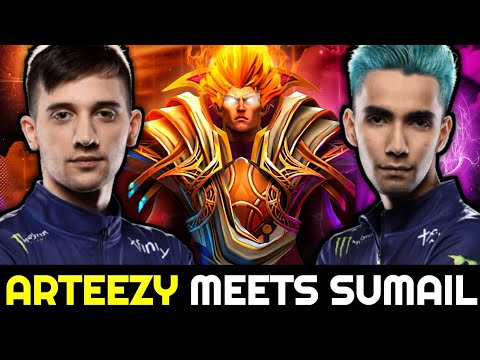 when ARTEEZY meets SUMAIL Invoker — Who will Carry the Game? 7.28 Dota 2