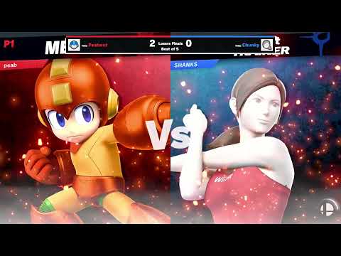 Peabnut (Mega Man) vs Chunky (Wii Fit Trainer) -  Losers Final  - Hidden Nest #33
