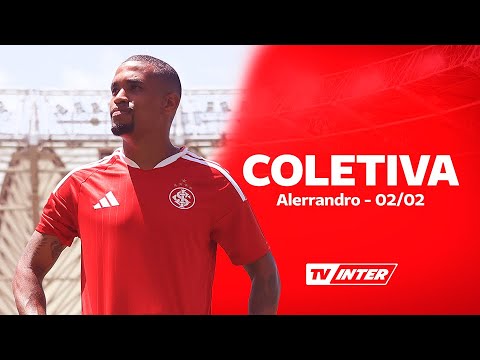 Entrevista coletiva | Apresentação Alerrandro