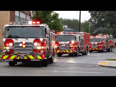 Best of Fire Trucks Responding 2024 - Best of Sirens & Air Horn