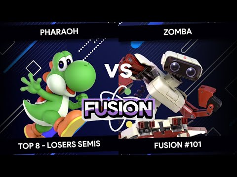 Fusion #101 - Pharaoh (Yoshi) vs Zomba (R.O.B.) - Top 8 - Losers Semis