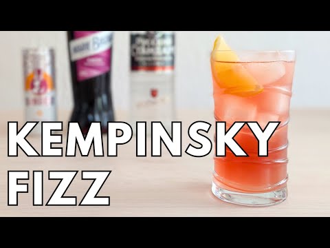 Kempinsky Fizz - Make a DELICIOUS Fruity VODKA Cocktail in Minutes!