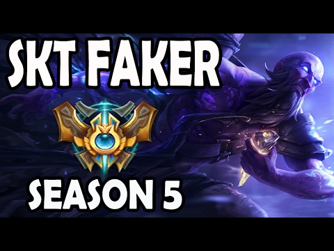 SKT T1 Faker Ryze vs Viktor MID Ranked Challenger Korea