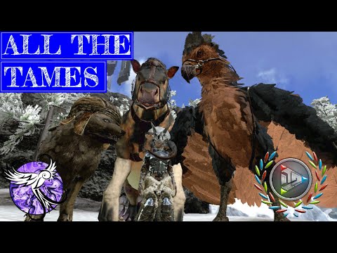 TAMING ALL THE THINGS | Arktic Hardcore Survival EP36 | ARK Survival Evolved Mobile