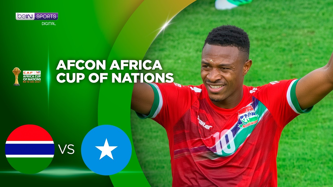 Gambia vs Somalia | HIGHLIGHTS 2027 AFCON Qualifiers | 09/25/2026 | beIN SPORTS USA