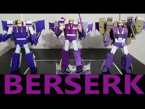 FansToys FT-21 Berserk Blitzwing UNBOXING, COMPARISONS, QUICK REVIEW