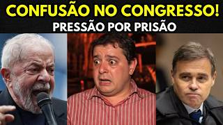 URGENTE: PEDIDO DE PRISÃO CONTRA LULINHA PROVOCA CONDUSÃO E AGITA CONGRESSO!