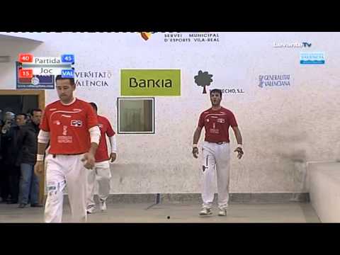 2/2 Final 2a ronda Lliga Professional EiC. Vila-real 16/01/2015 Pilota Valenciana