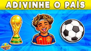 Adivinhe os PAÍSES pelos Emojis e Bandeiras 🎌 Apenas 1% Consegue Adivinhar Todos os Países