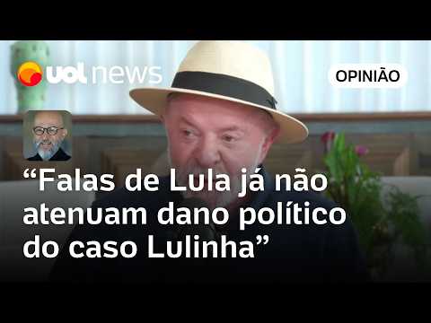 Discurso de Lula já não atenua mais os danos políticos causados pelo caso Lulinha | Josias