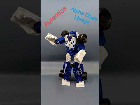 3 Minute Reviews #transformers #authentics #alphaclass #autobots #mirage #simplified #generation1