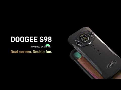 DOOGEE S98. Două display-uri, de două ori mai multă distracţie!