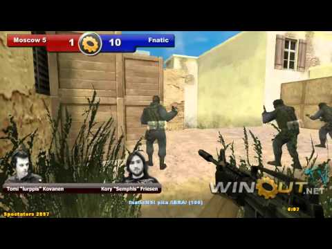 Fnatic vs Moscow 5 DreamHack 2011 (de_tuscan) Part 2