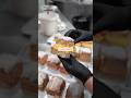 Custard Filled Hot Cross Buns #dessert #dessert #chocolate #dessertrecipes #baker #bread #nutella
