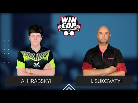 23:15 Andrii Hrabskyi -Ihor Sukovatyi West 6 WIN CUP 28.04.2024 | TABLE TENNIS WINCUP