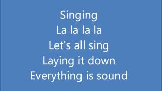 Jason Mraz - Everything Is Sound (Lyrics)