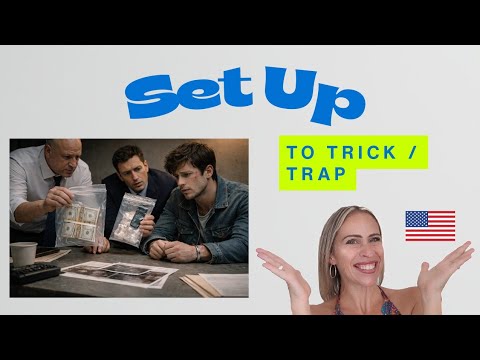 「SET UP」= 設局陷害你？ 🇺🇸 日常美式英文教學！ (“SET UP” = Trick or Trap Someone | Everyday American English 🇺🇸 )