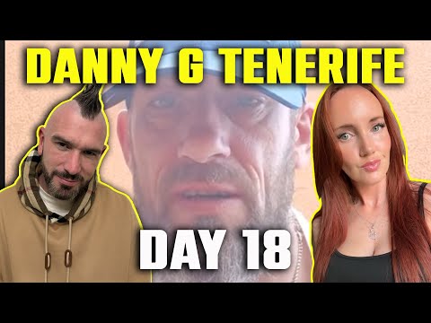 DANNY G IN TENERIFE 2025 "DAY 18" with HEDGEHOG MAN