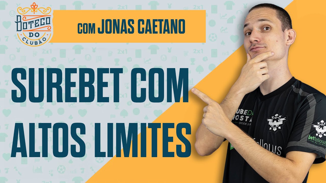 SUREBET SEM LIMITAÇÃO e ALTOS LIMITES? | Estratégia da Arbitragem na prática com Jonas Caetano