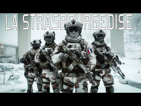 LA STRASBOURGEOISE  - Chant Militaire ⚔️🇫🇷 (avec paroles)